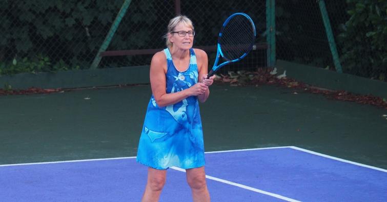 Liz Green won the the ladies title